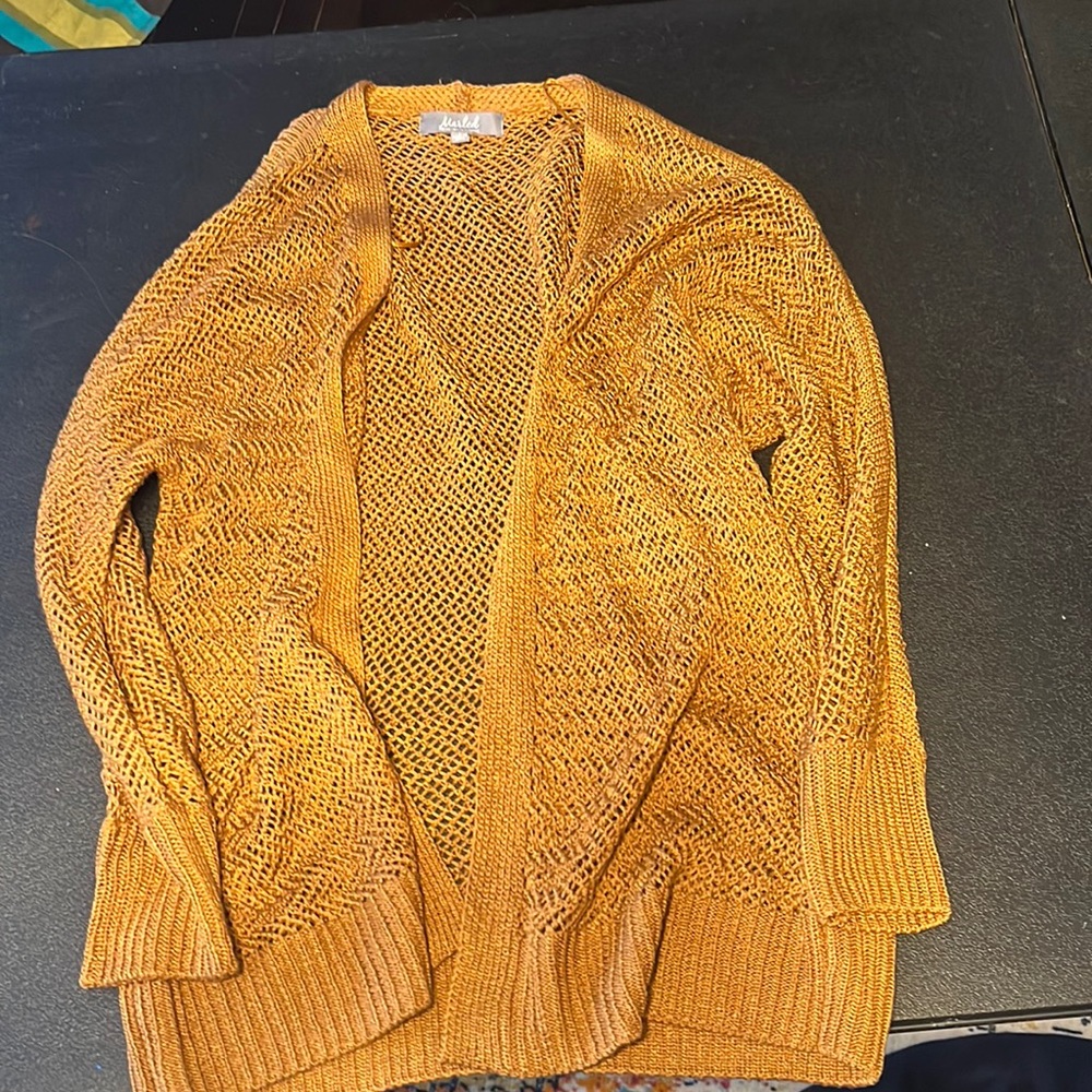 Mustard Yellow Cardigan